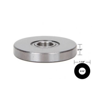 1-1/4" OD X 5/16" ID 5/16" Inner Diameter Arbor Bearing - Yonico 10121