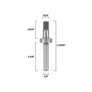 Replacement 1/4" Shank with 5/16" Arbor - Yonico 05121q