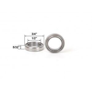 Router Bit Shank Bearing - Outer Diameter 3/4" & Inner diameter 1/2"